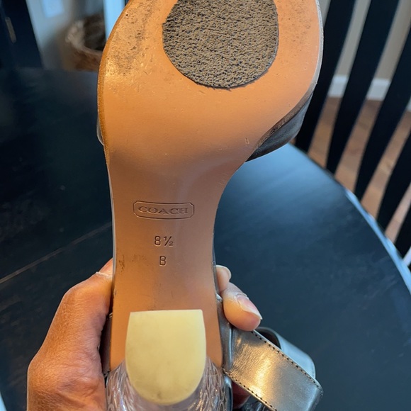 Coach Lucite Heel Shoes Size 8.5M - Picture 11 of 15